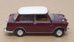 Matchbox 1/43 Scale VEM05-M - 1962 Wolseley Hornet - Maroon/Ivory
