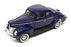 Universal Hobbies 1/18 Scale Diecast 2625L - 1940 Ford Deluxe - Blue