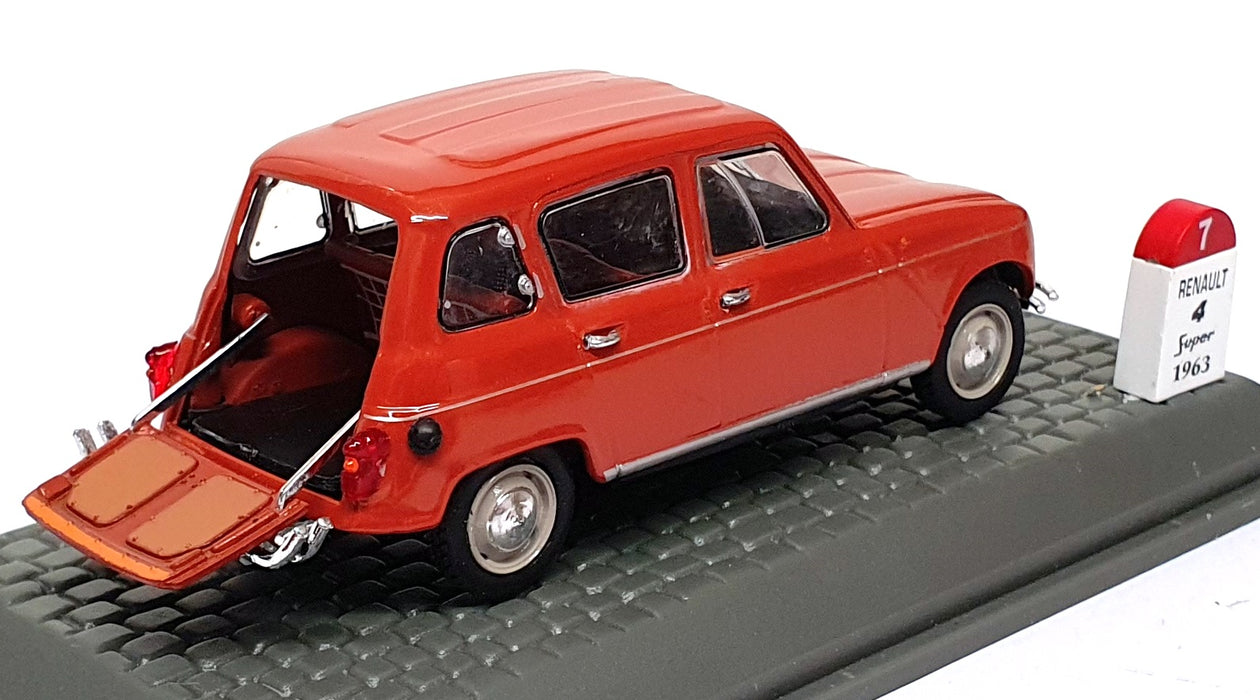 Altaya 1/43 Scale Diecast 71025E - 1963 Renault 4 Super - Esterel Red