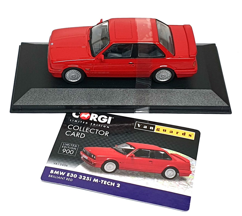 Vanguards 1/43 Scale VA13406 - BMW E30 325i M-Tech 2 - Brilliant Red