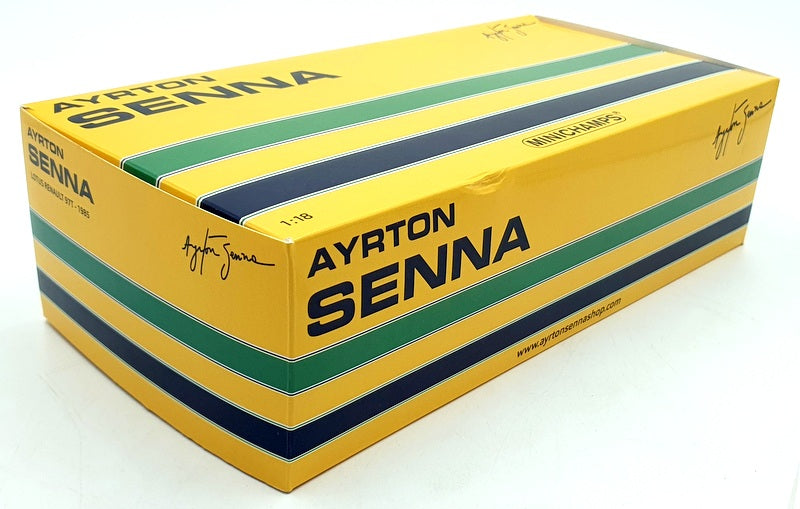Minichamps 1/18 Scale Diecast 540 851812 - Lotus 98T Ayrton Senna 1985 F1