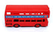 Blue Box 12cm Long 77819A - Double Decker Bus With Friction Drive - Red