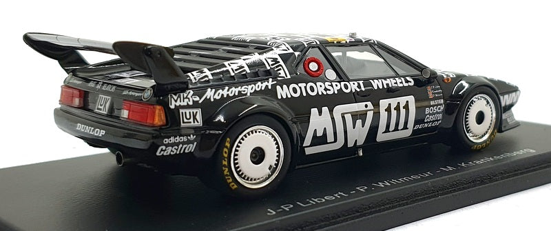 BMW M1 No.111 24H Le Mans 1986 J-P Libert - P.Witmeur - M.Krankenberg BMW M1 No.111 24H Le Mans 1986 J-P Libert - P.Witmeur - M.Krankenberg
