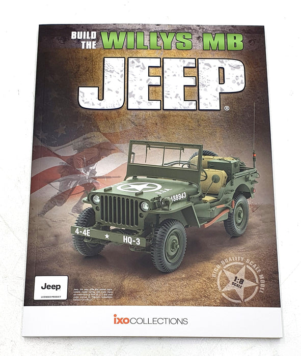 IXO 1/8 Scale Diecast Kit IXC.JPW.FK - Willy's Jeep Military Vehicle - 870 Parts
