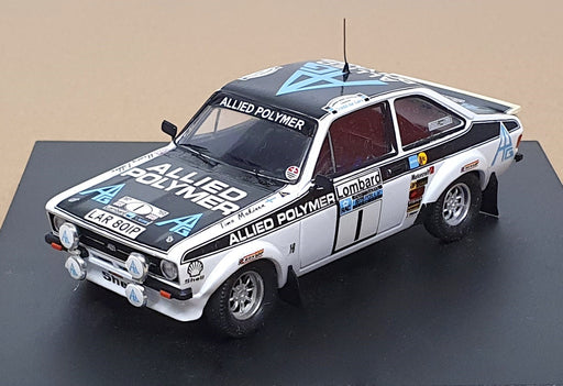 Trofeu 1/43 Scale 1014 - Ford Escort Mk2 1st RAC Rally 1975 - White/Black