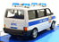 Cararama 1/43 Scale 210226N - Volkswagen 02 Police Van - White