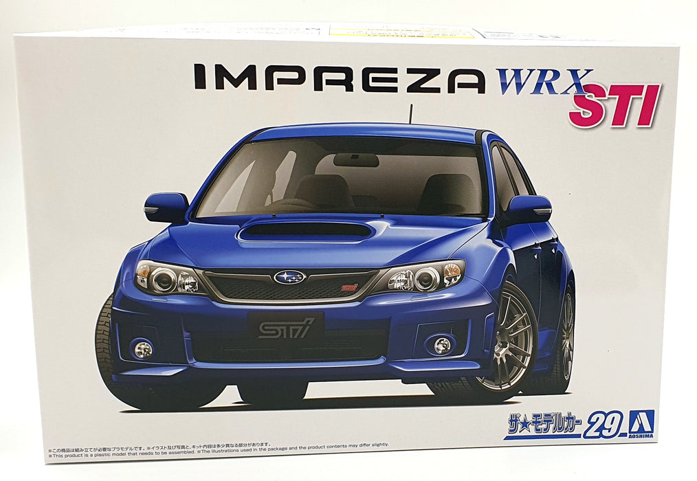 Aoshima 1/24 Scale Kit 20081 - Subaru Impreza WRX STI '10 Model Kit