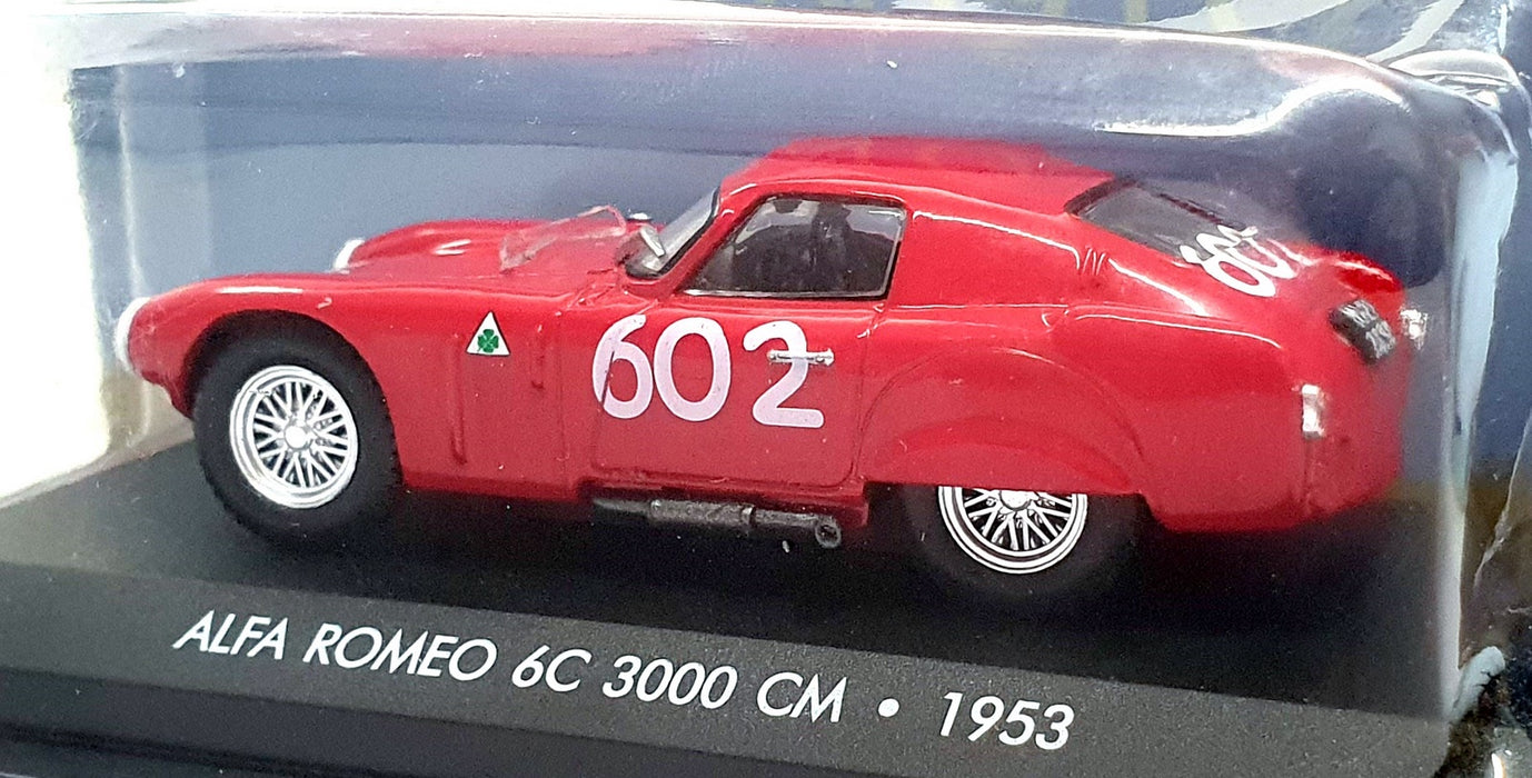 Altaya 1/43 Scale FN602 - Alfa Romeo 6C 3000 CM 1953 #602 Fangio - Red
