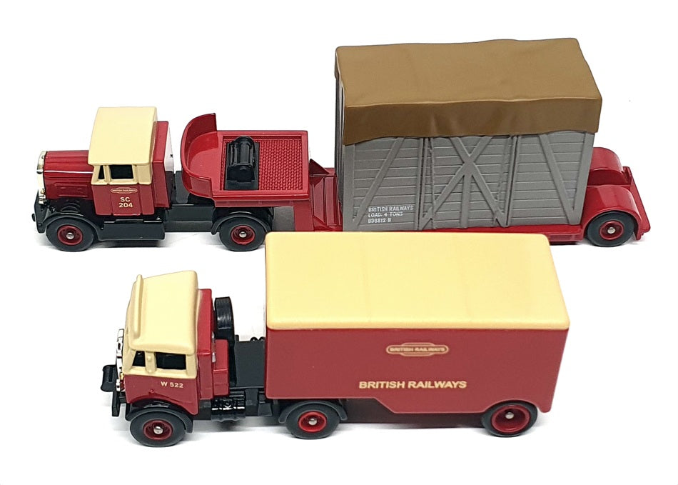 Lledo 1/76 Scale BR1002 - AEC & Scammell The Bygone Days Of Road Trans. (BR)