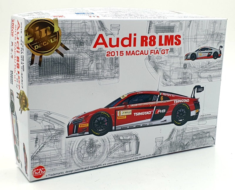 Hobby Nunu 1/24 Scale Kit PN24024 - Audi R8 LMS 2015 Macau Fia GT