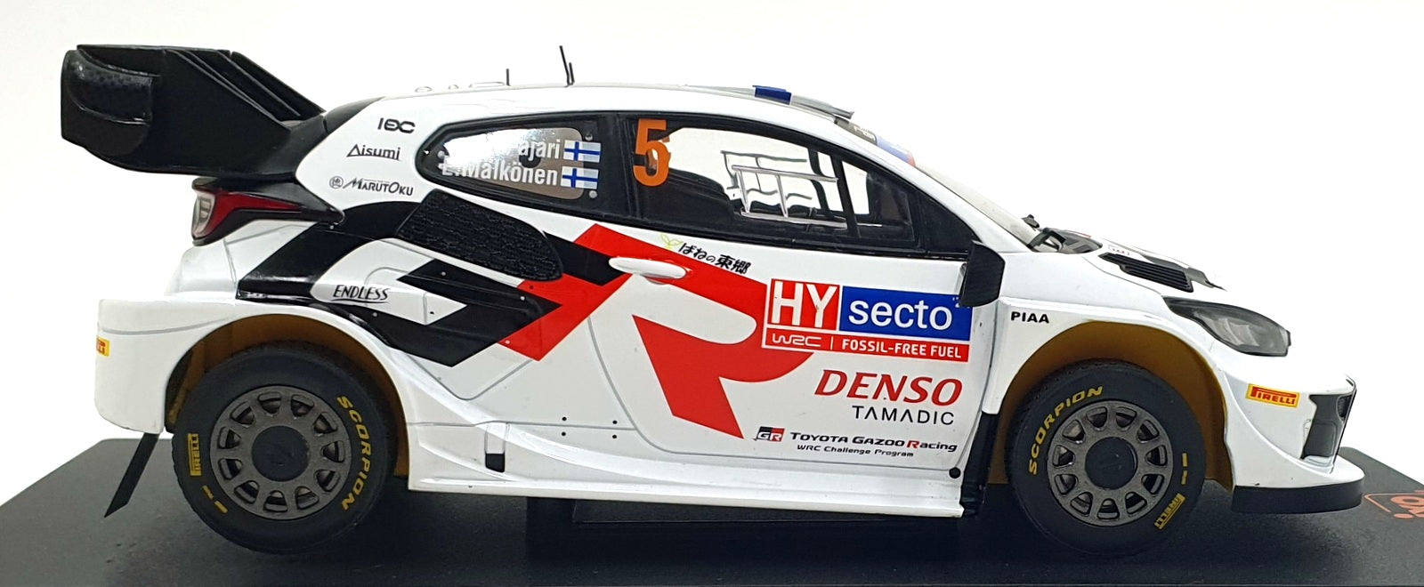 Ixo 1/18 Scale 18RMC217.22 - Toyota GR Yaris Rally1 Hybrid #5 Finland 2024