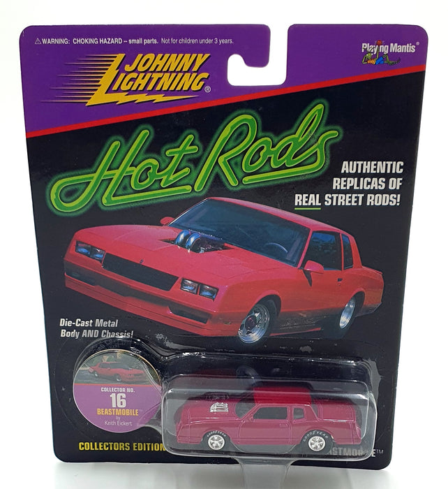 Johnny Lightning 1/64 Scale 441-05 Hot Rods Collector #16 Beastmobile - Pink