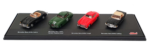 Schuco 1/72 Scale Diecast MB4172A - Mercedes Benz 4 Piece Gift Set