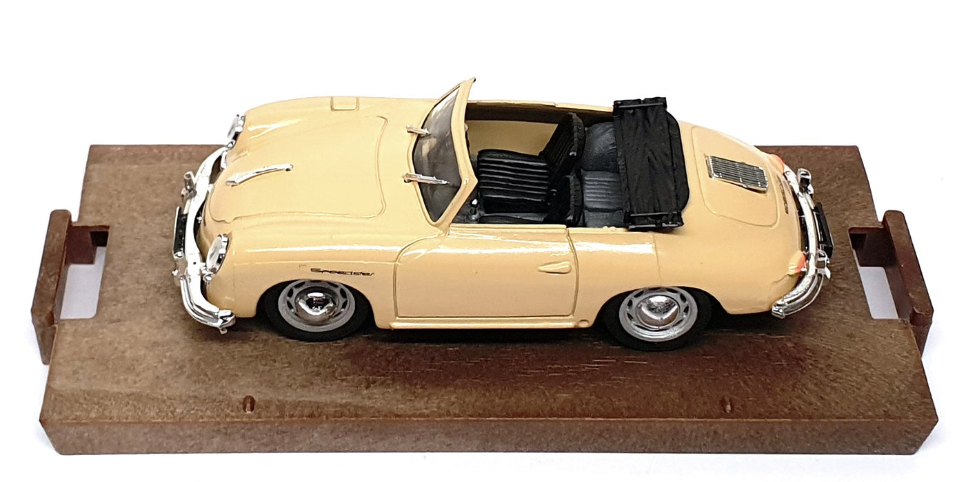 Brumm 1/43 Scale Diecast R117 - 1950 Porsche 356 Roadster - Beige