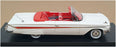 Goldvarg 1/43 Scale GC-062A - 1961 Chevrolet Impala Convertible - White