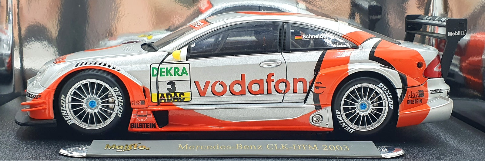 Maisto 1/18 Scale 38677 - 2003 Mercedes Benz CLK-DTM #3