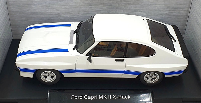 Model Car Group 1/18 Scale MCG18347 - Ford Capri MK II X-Pack - White