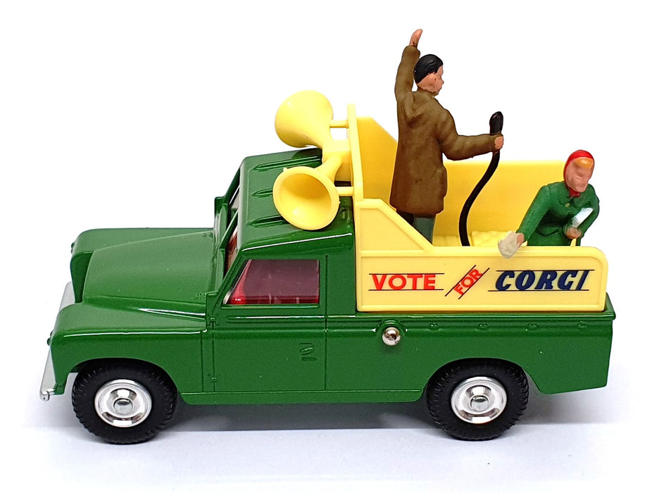 Corgi Toys 472 Reissue CD54321022 - Land Rover Public Address Vehicle - Green