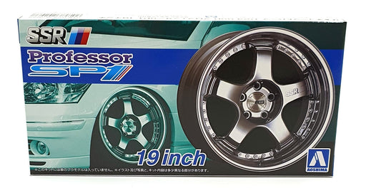 Aoshima 1/24 Scale 20293 - SSR Professor SP1 19' Wheels & Tyres Set #14