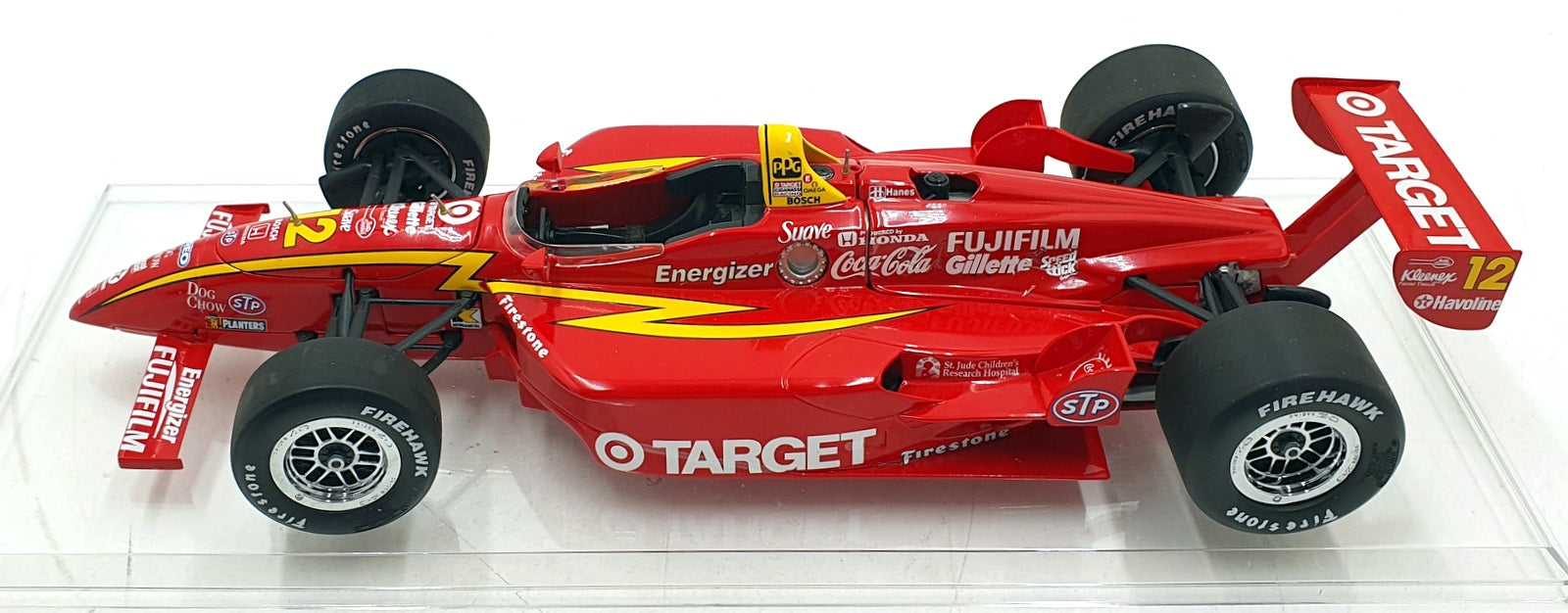 Action 1/18 Scale Diecast W189941578-1 - 1999 Reynard #12 Target J.Vasser