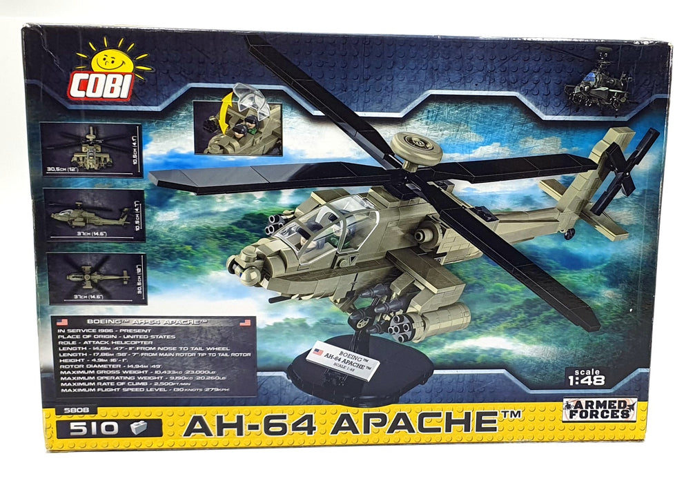 Cobi Bricks 1/48 Scale 5808 - Boeing AH-64 Apache USA