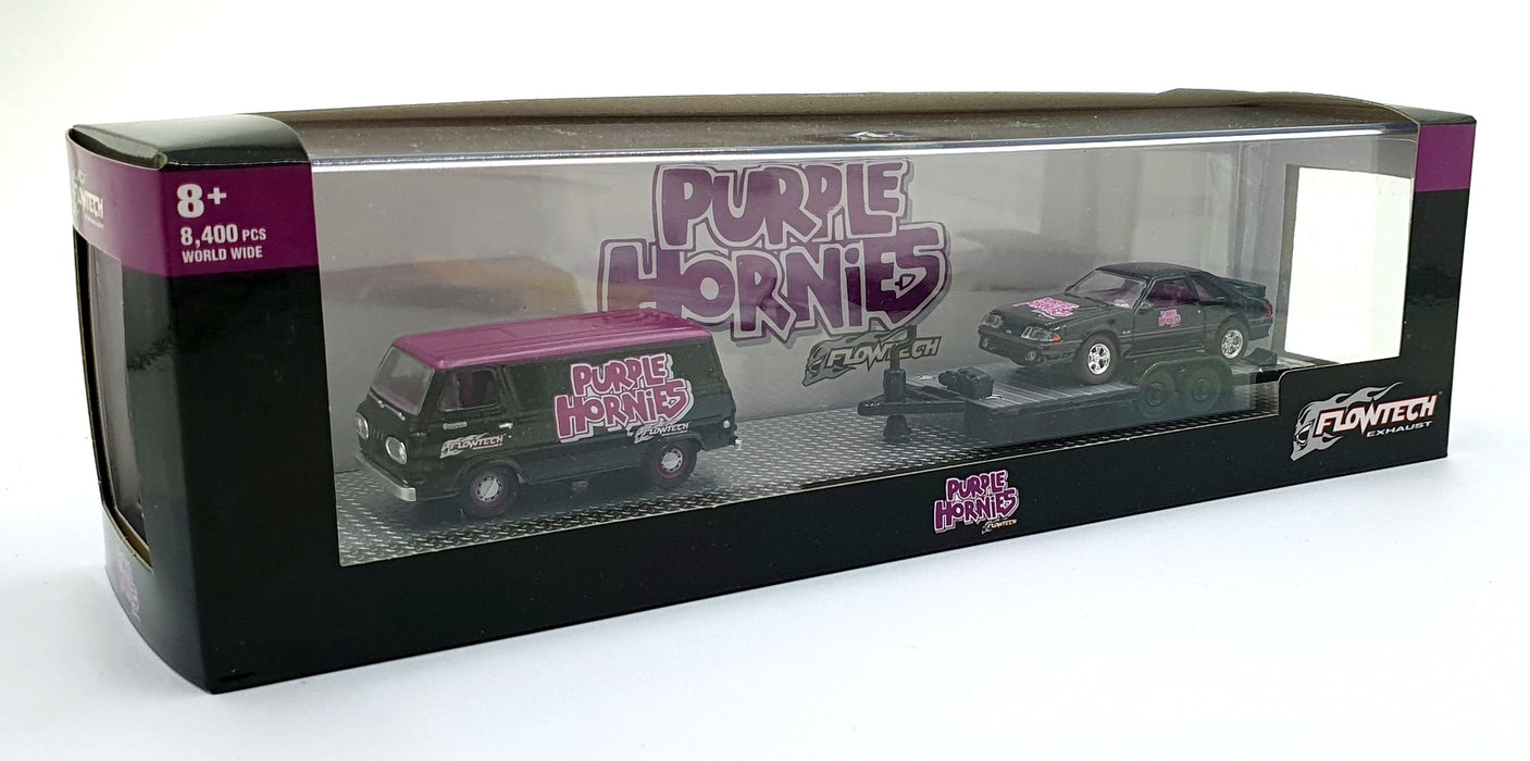 Castline M2 Machines 1/64 Scale R56 1965 Ford Econoline & 1988 Mustang GT