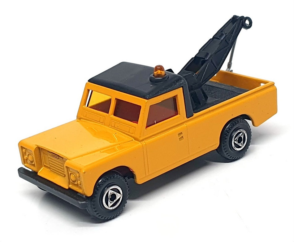 Efsi 1/63 Scale Diecast EF02 - Land Rover Breakdown Truck - Yellow/Black