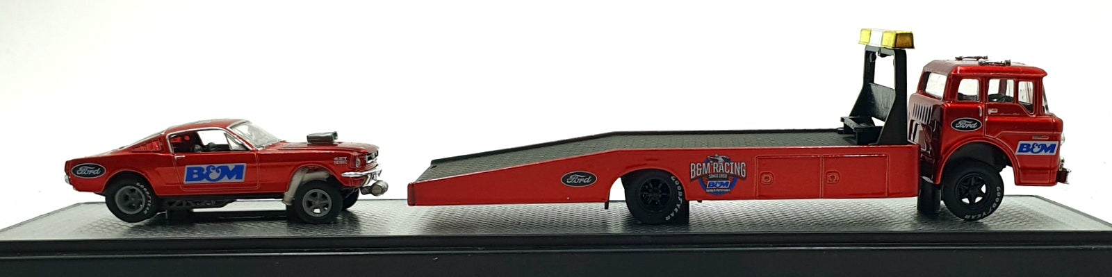 Castline M2 Machines 1/64 Scale R44 1970 Ford C-600 & 1966 Mustang Gasser