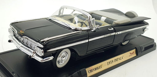 Road Signature 1/18 Scale Diecast 92118 - 1959 Chevrolet Impala - Black