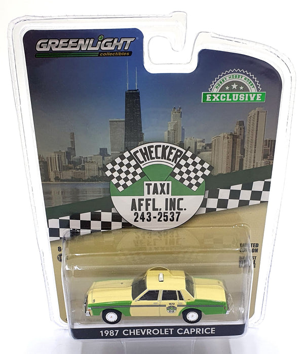 Greenlight 1/64 Scale 30233 - 1987 Chevrolet Caprice Checker Taxi