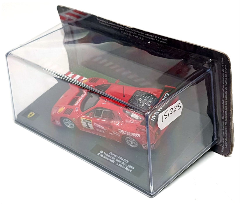 Altaya 1/43 Scale 151223 - Ferrari F40 GTE #1 6h Vallelunga Gold Cup 1996