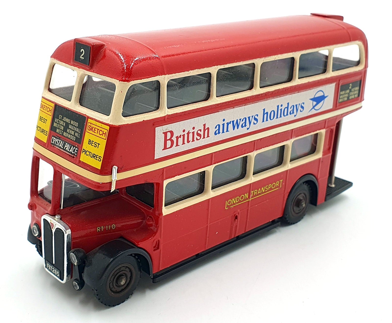 Solido 1/50 Scale 438 - Routemaster Double Decker RT Bus British ...