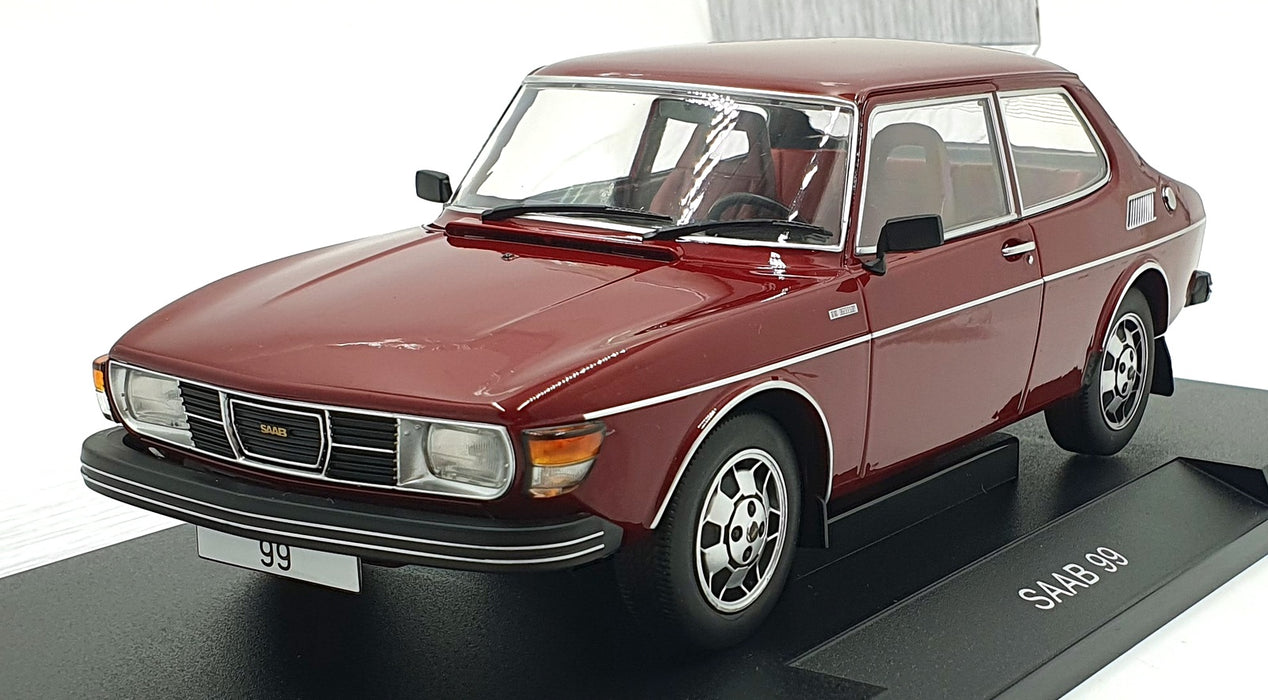 MCG 1/18 Scale Diecast MCG18441 - Saab 99 - Met. Red 