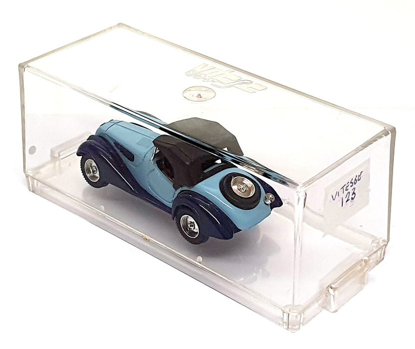 Vitesse 1/43 Scale Diecast 123 - BMW 328 Closed Cabriolet - 2-Tone Blue