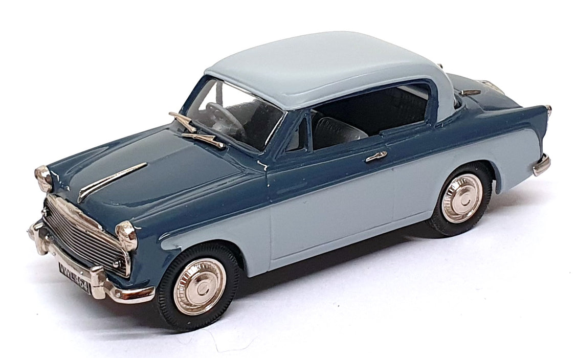 Lansdowne 1/43 Scale LDM76 - 1955 Sunbeam Rapier S1 - Dawn Mist/Corinth Blue
