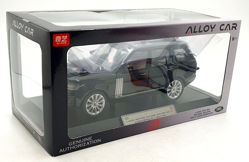 QY Toys 1/18 Scale Q1001A - Land Rover Range Rover 50th Anniversary - Black