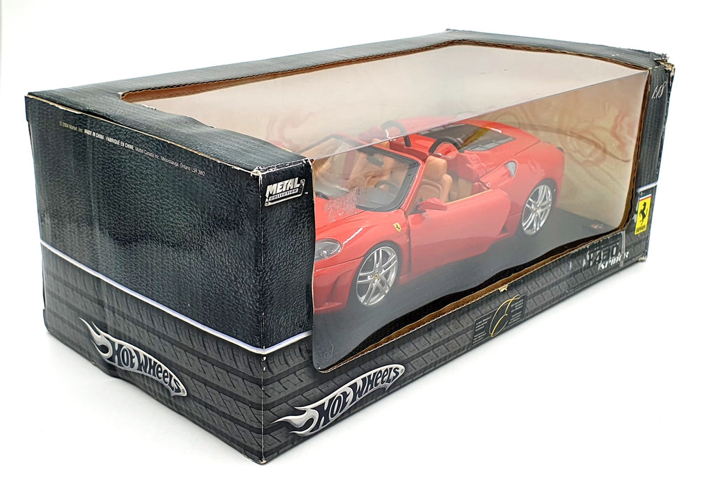 Hot Wheels 1/18 Scale Diecast G7222 - Ferrari F430 Spider - Rosso Red