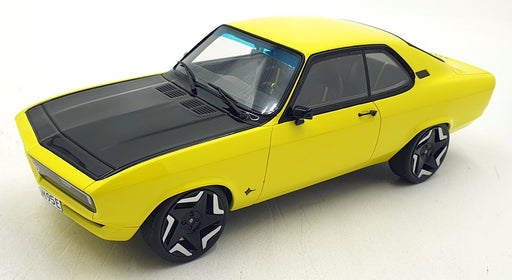 Otto Mobile 1/18 Scale OT434 - Opel Manta Gse Elektro Mod - Yellow
