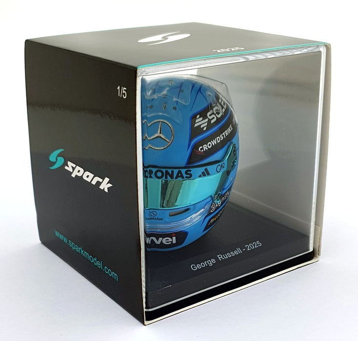Spark 1/5 Scale 5HF185 - F1 Helmet G. Russell 2025