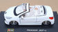 Burago 1/32 Scale Diecast 18-42000 - Peugeot 207 CC - White