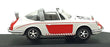 Eligor 1/43 Scale 100878 - Porsche 911 Targa Rijspolitie #33 - White/Red
