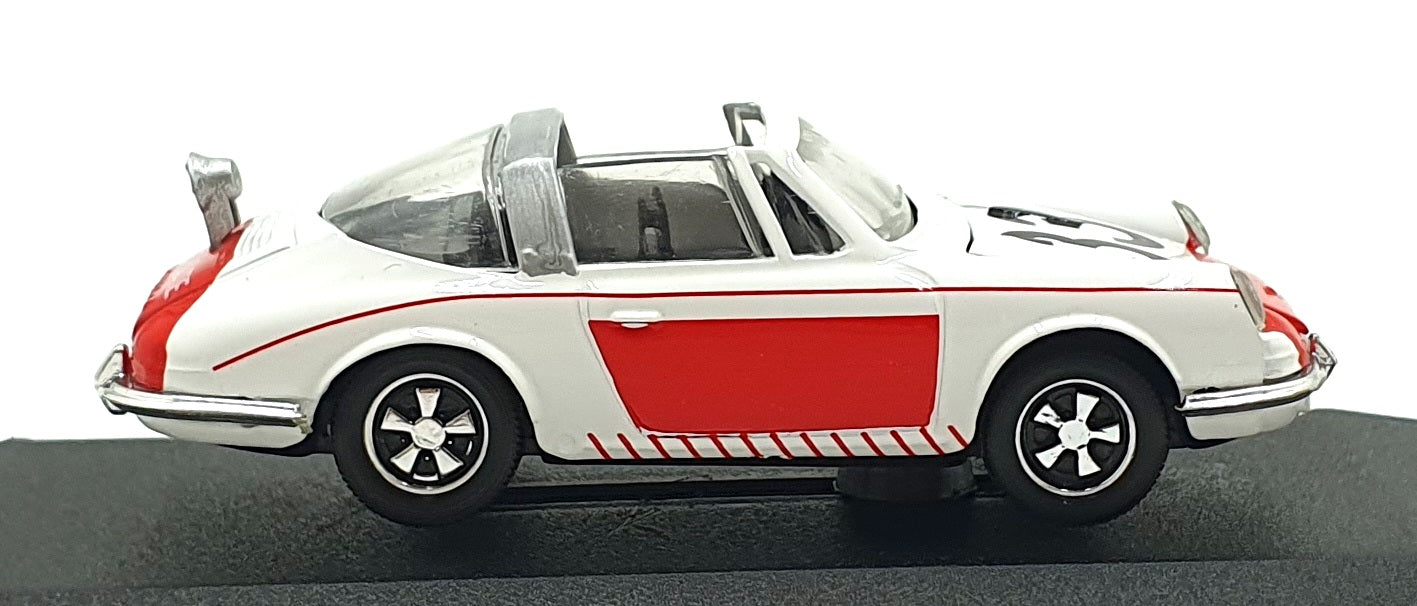 Eligor 1/43 Scale 100878 - Porsche 911 Targa Rijspolitie #33 - White/Red