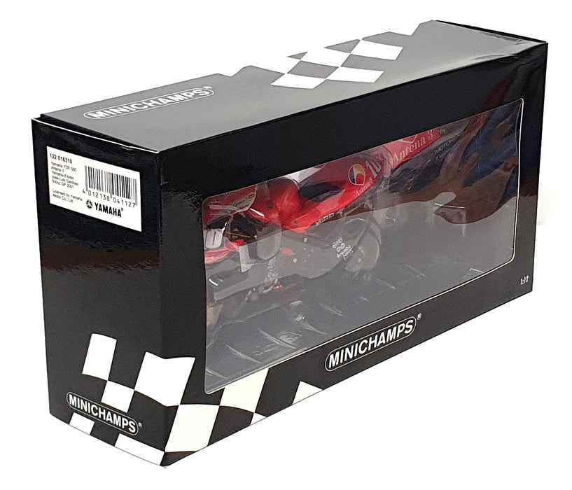 Minichamps 1/12 Scale 122 016310 - Yamaha YZR 500 #10 500cc GP 2001 Cardoso