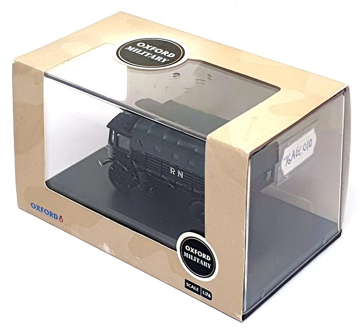 Oxford Diecast 1/76 Scale 76AEC010 - AEC Matador Truck Royal Navy - Dk. Blue