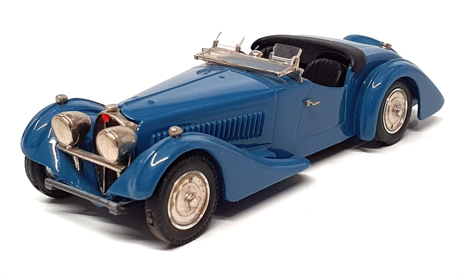 Western Models 1/43 Scale WMS39 - 1938 Bugatti 57 Corsica Tourer - Blue