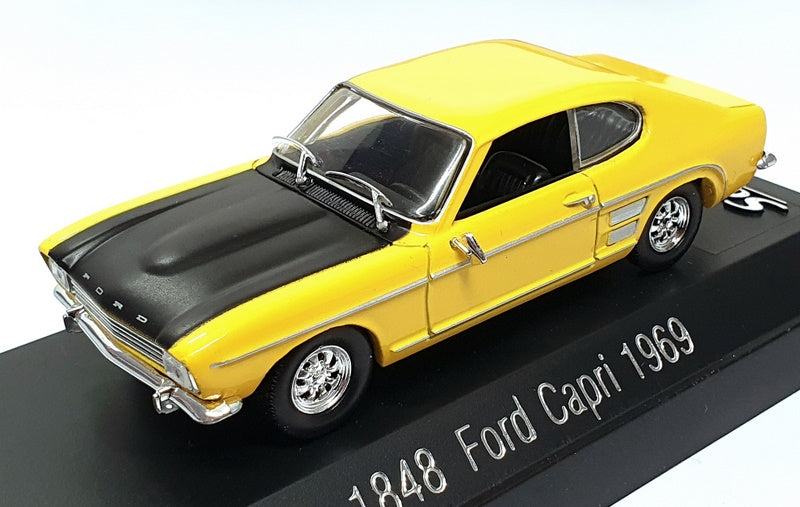 Solido 1/43 Scale Diecast 1848 - 1969 Ford Capri - Yellow