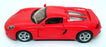 Kinsmart 1/32 Scale Pull Back & Go TY1239 - Porsche Carrera - Red/Brown