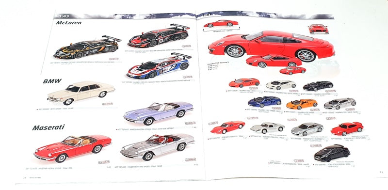 Minichamps Resin 1 2015 - A4 Fully Illustrated Colour Catalogue 23 Pages