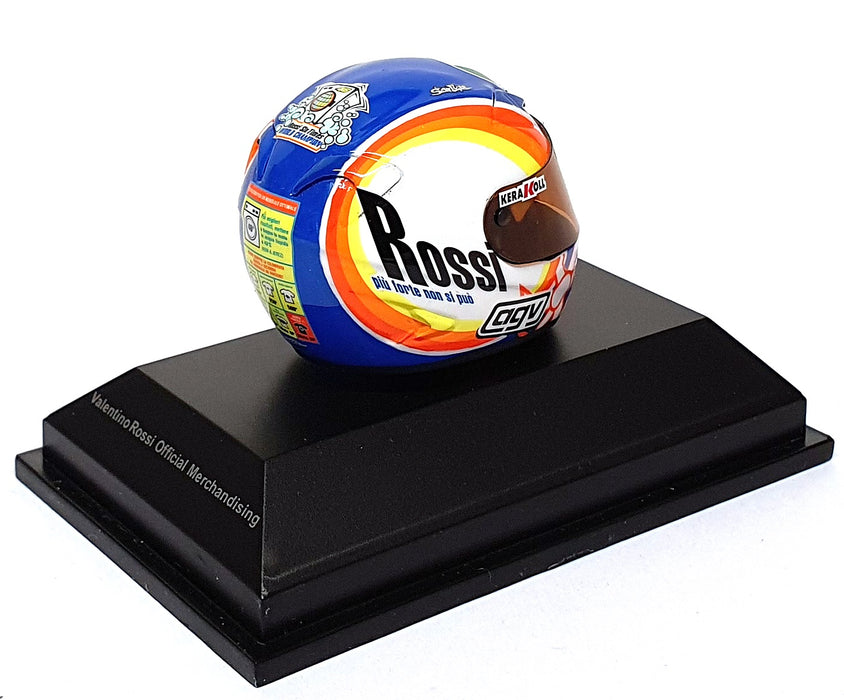 Minichamps 1/8 Scale 397 050099 - AGV Helmet Winter Testing 2005 Valentino Rossi