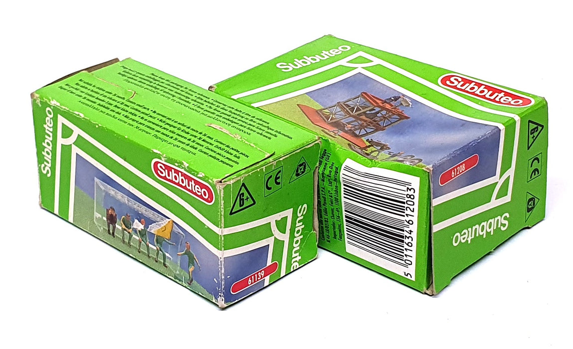 Subbuteo 61139 & 61208 - All Weather Bench & Outside Broadcasting Unit